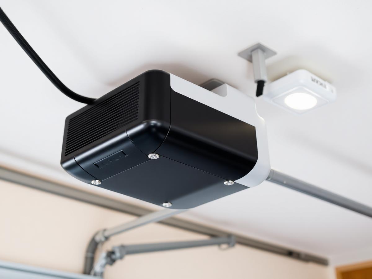 New garage door opener installed by Indian Trail Garage Door Repair in Indian Trail, NC